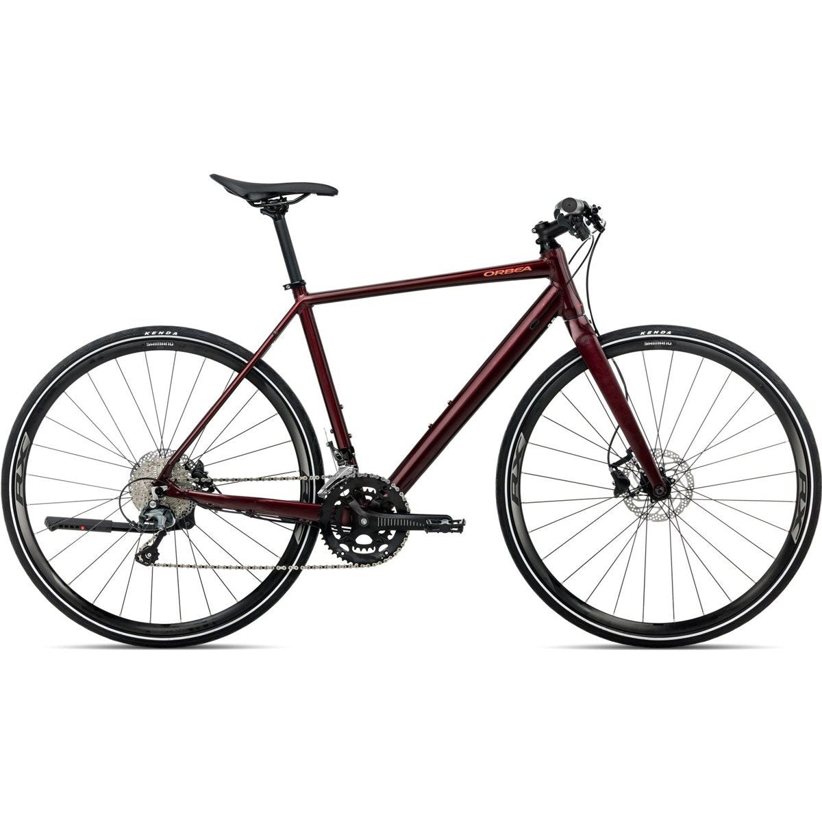 Hybridcykel Orbea Vector 10 Metallic Burgundy Red