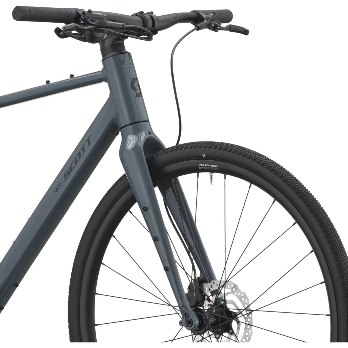 Hybridcykel Scott Metrix 30 Turbulence Grey