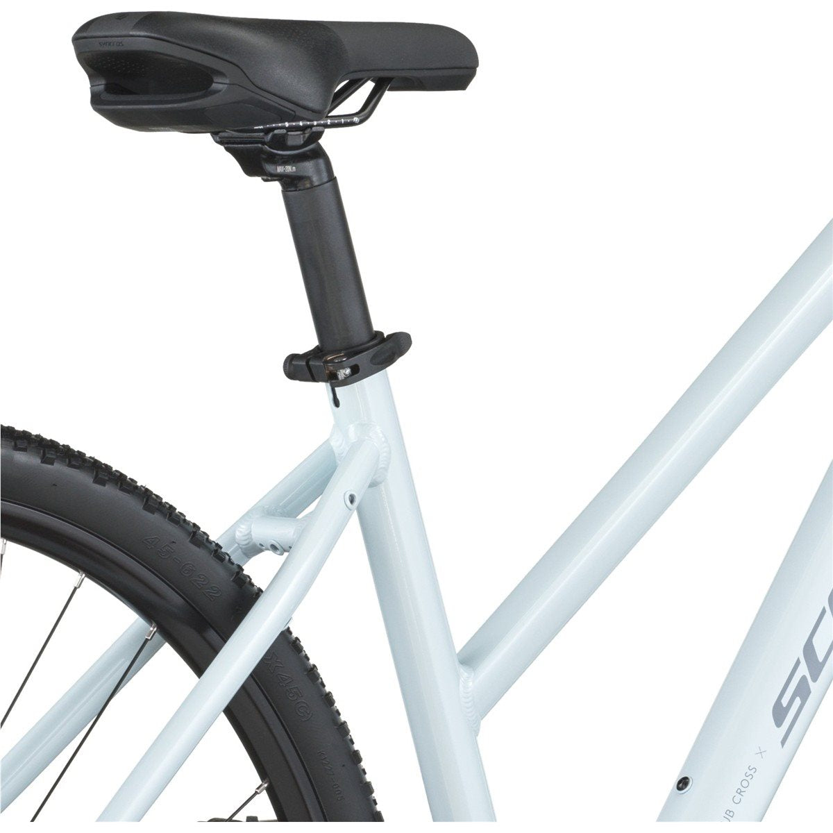 Hybridcykel Scott Sub Cross 20 Slope Cumulus White