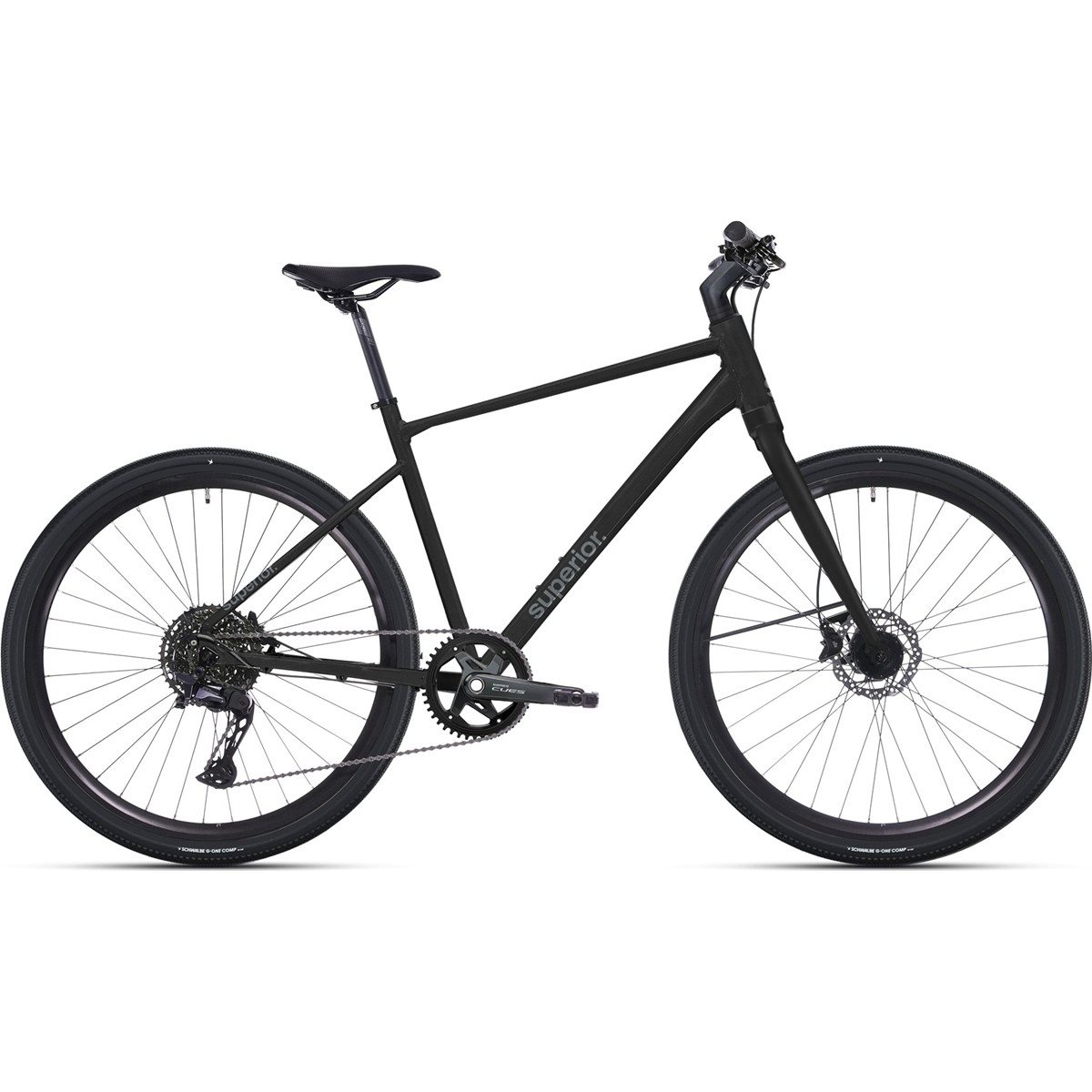 Hybridcykel Superior BLOX 6.4 Matte Black