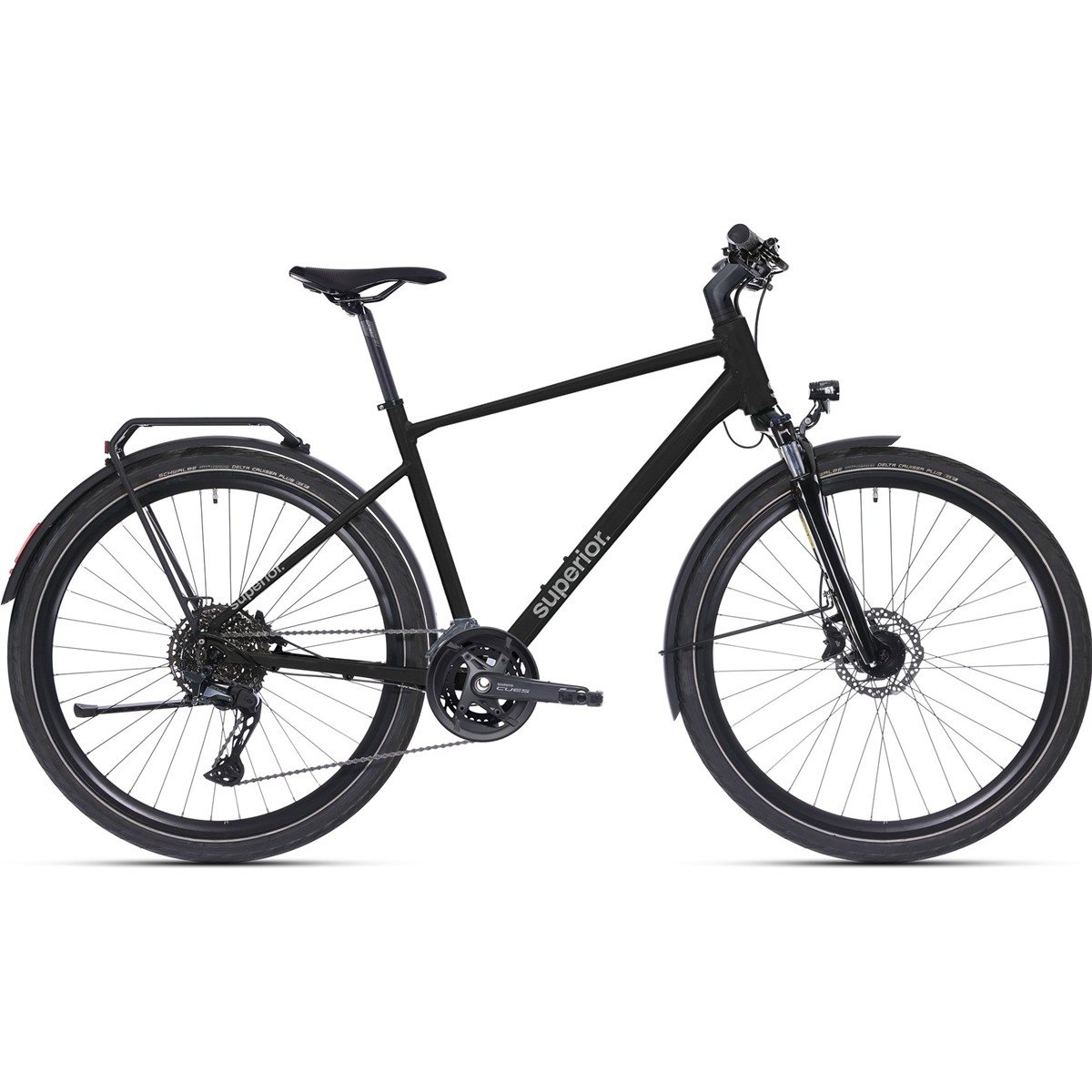 Hybridcykel Superior BLOX 6.7 T Gloss Metallic Black