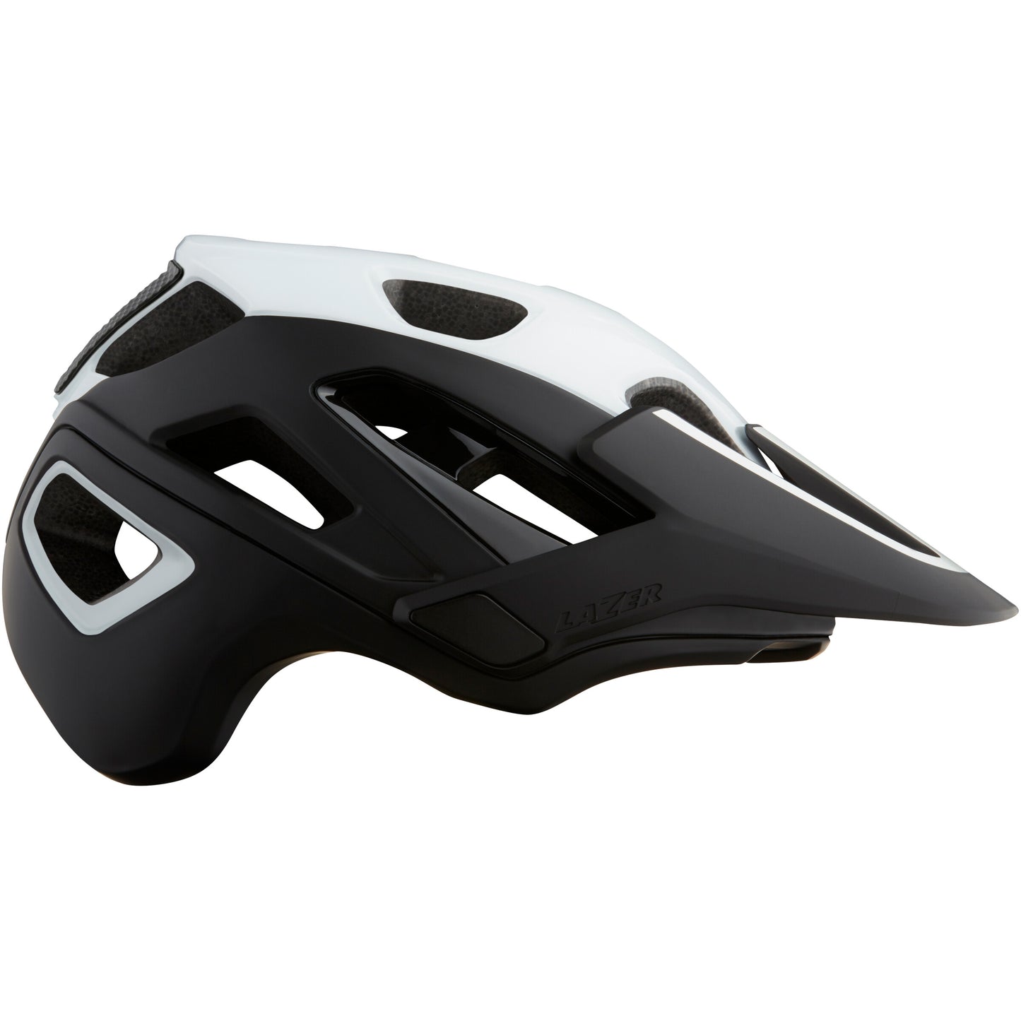 Cykelhjälm Lazer Jackal MIPS Matt Vit/Svart
