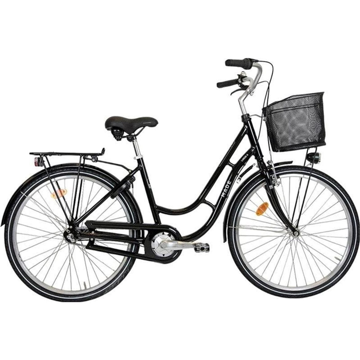 Made Damcykel Linde 3-växlad Svart