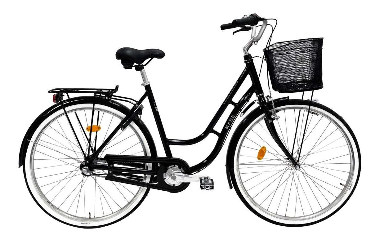 Damcykel MADE Linde 7-växlad 28" svart