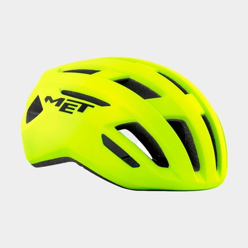Met Cykelhjälm Allroad Safety Yellow/Matt