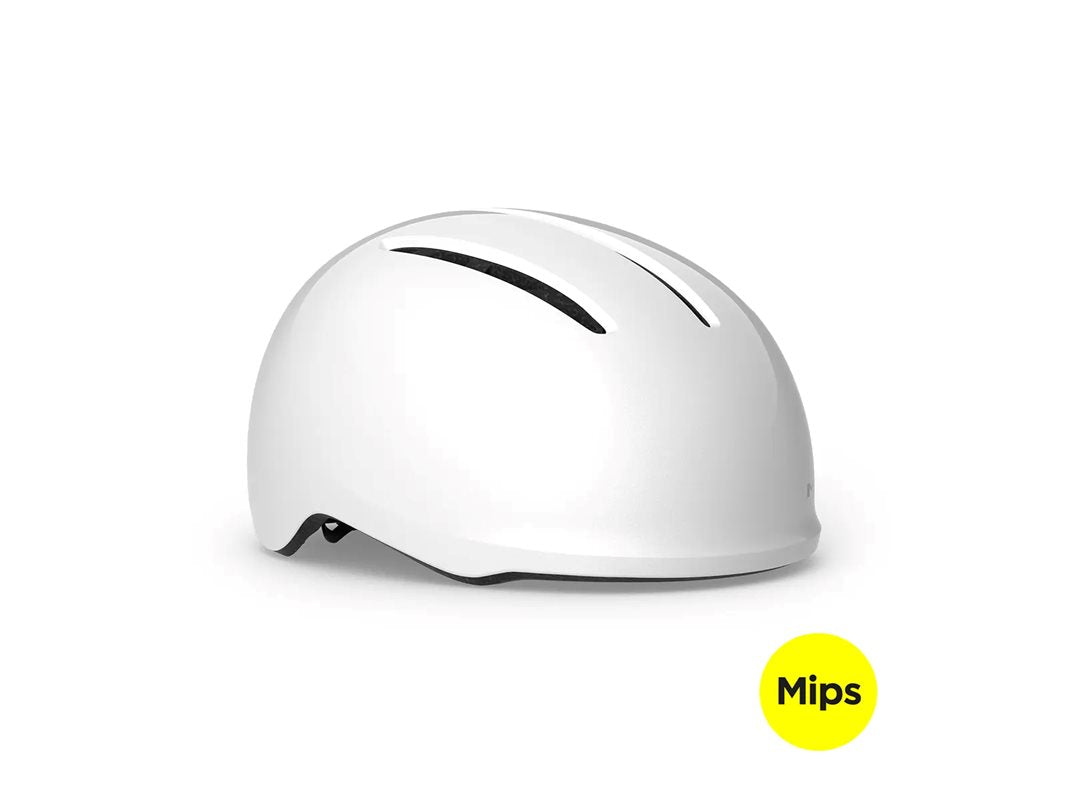 MET Cykelhjälm Vibe Mips White/Glossy
