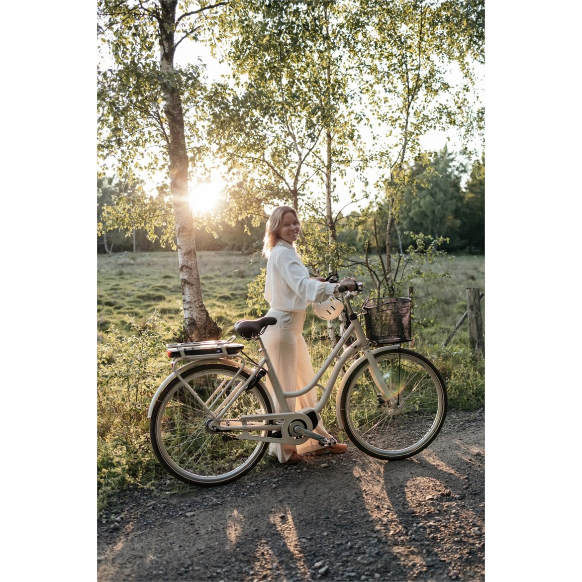 Monark eKarin Center Elcykel 7 Växlar Sand