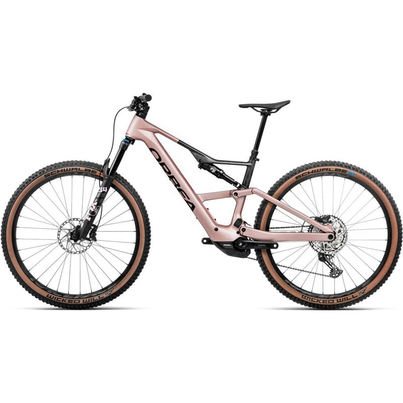 Orbea El MTB Rise SL M20 630W Desert Rose/Carbon Raw