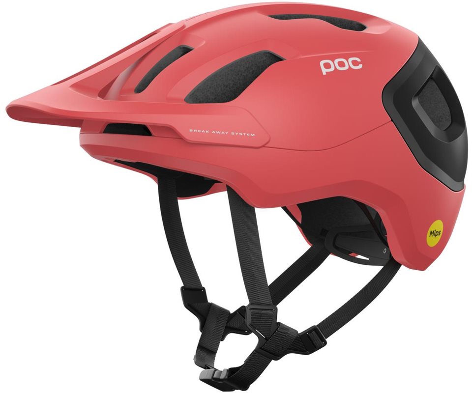 Poc Cykelhjälm Axion Race Mips Ammolite Coral/Uranium Black Matt