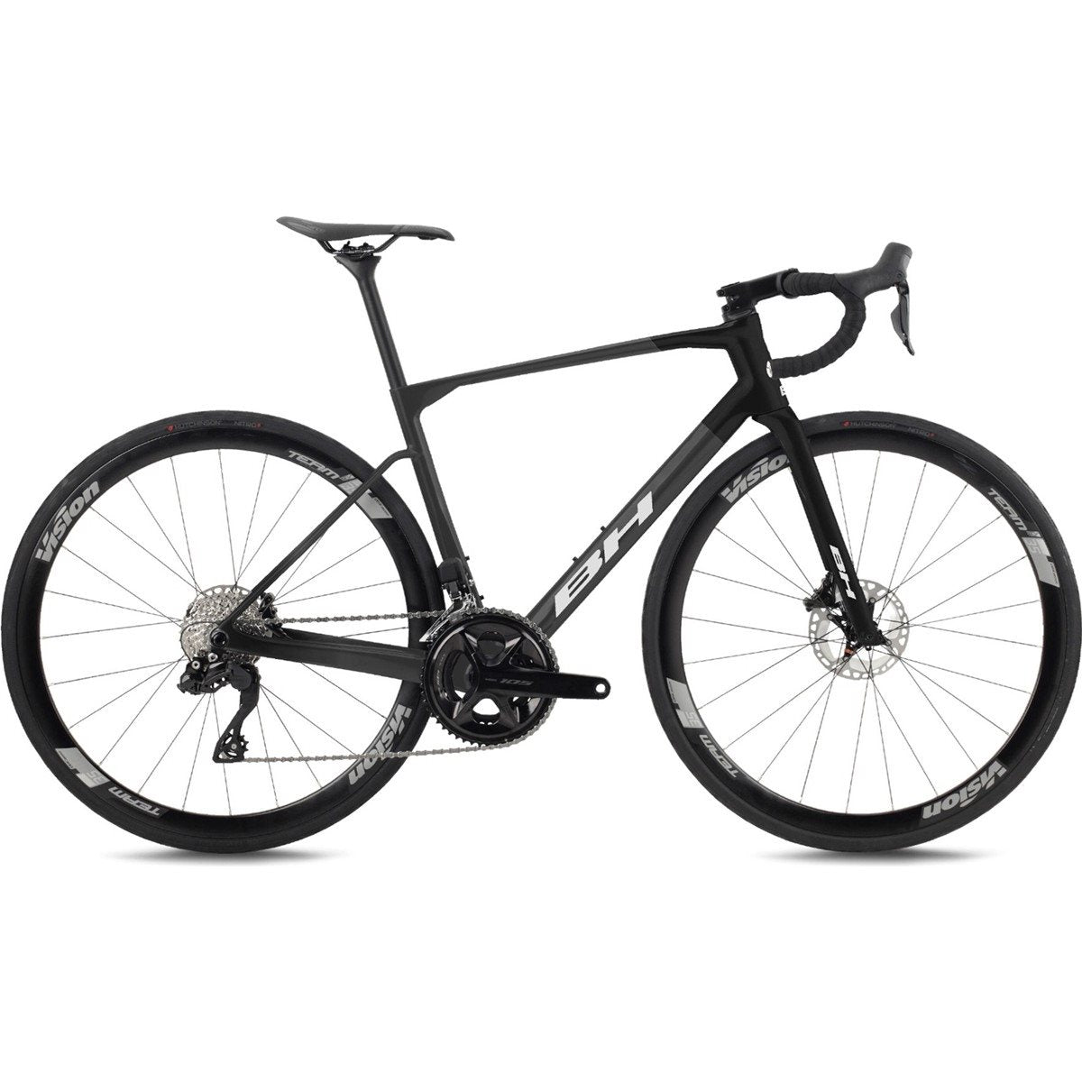 Racercykel allround BH Sl1 4.0 Dark Grey/Light Grey/Black