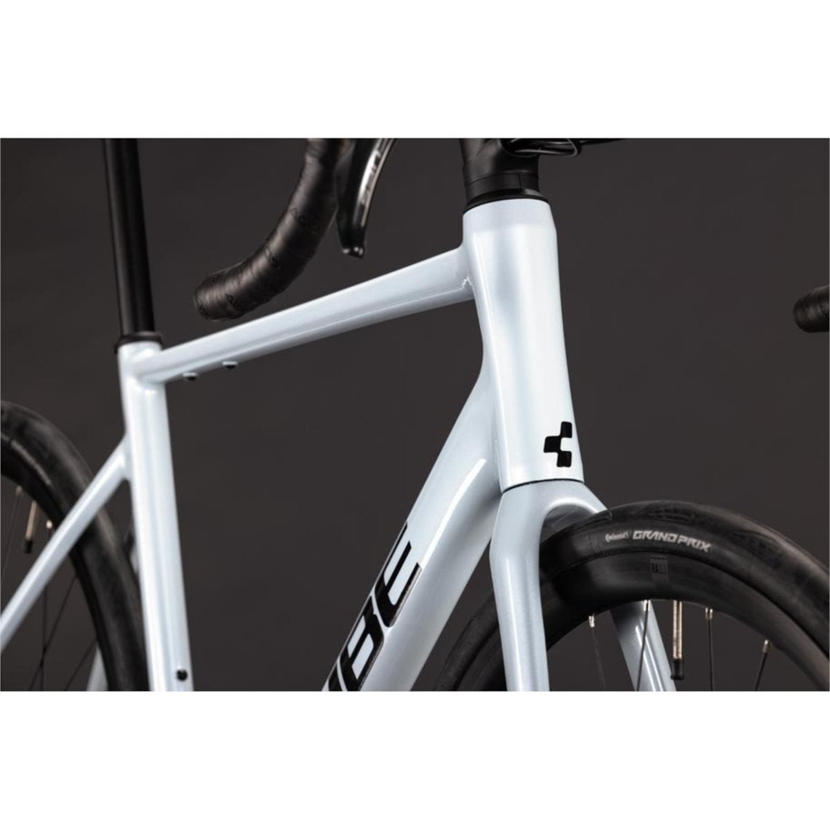 Racercykel allround Cube Attain Race Glacier/Black