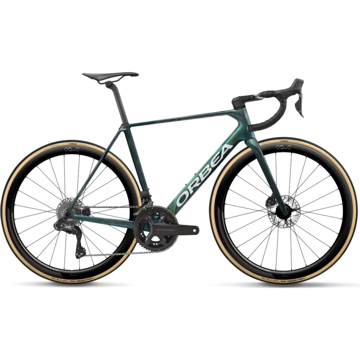 Racercykel allround Orbea Orca M20i LTD PWR Escape Green/Carbon Matt
