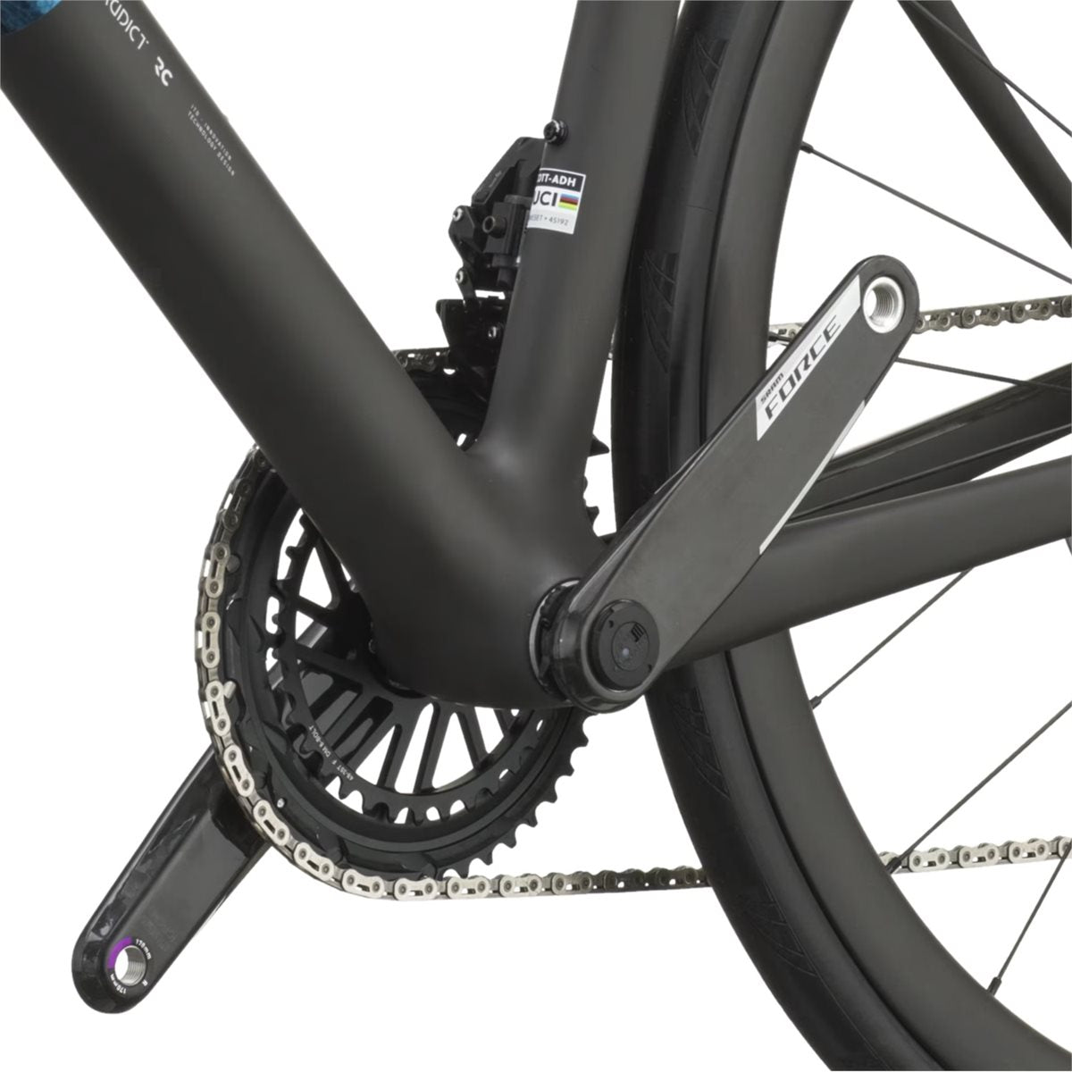 Racercykel allround Scott Addict RC Team Watery Blue/Carbon Black