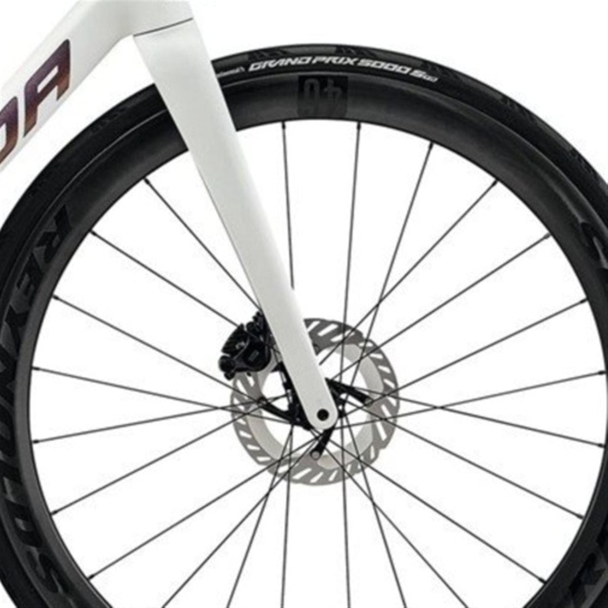 Racercykel Merida Scultura 8000 Matt White/Rainbow Purple