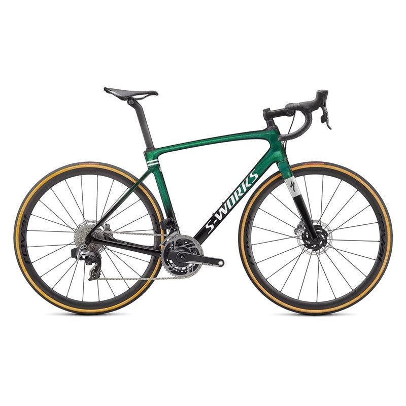 Racercykel Roubaix S-Works Etap Gloss Green Tint/Spectraflair/Satin Fl