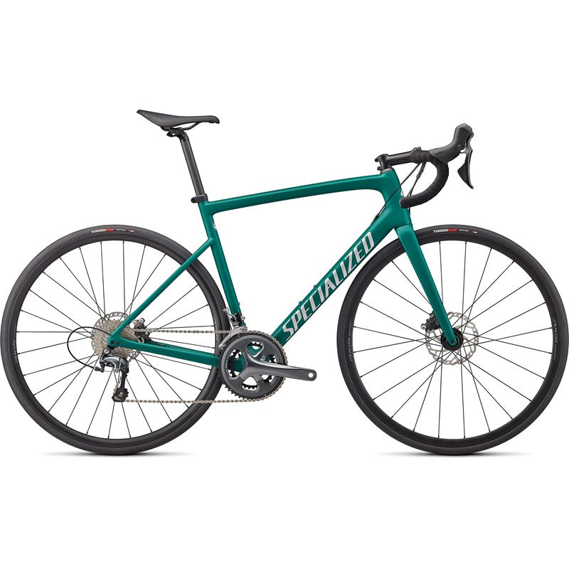 Racercykel Tarmac SL6 Pine Green / Light Silver