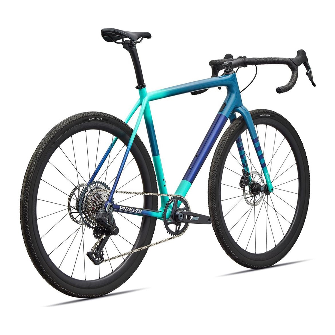 Specialized Gravelbike Crux Expert AXS Blå