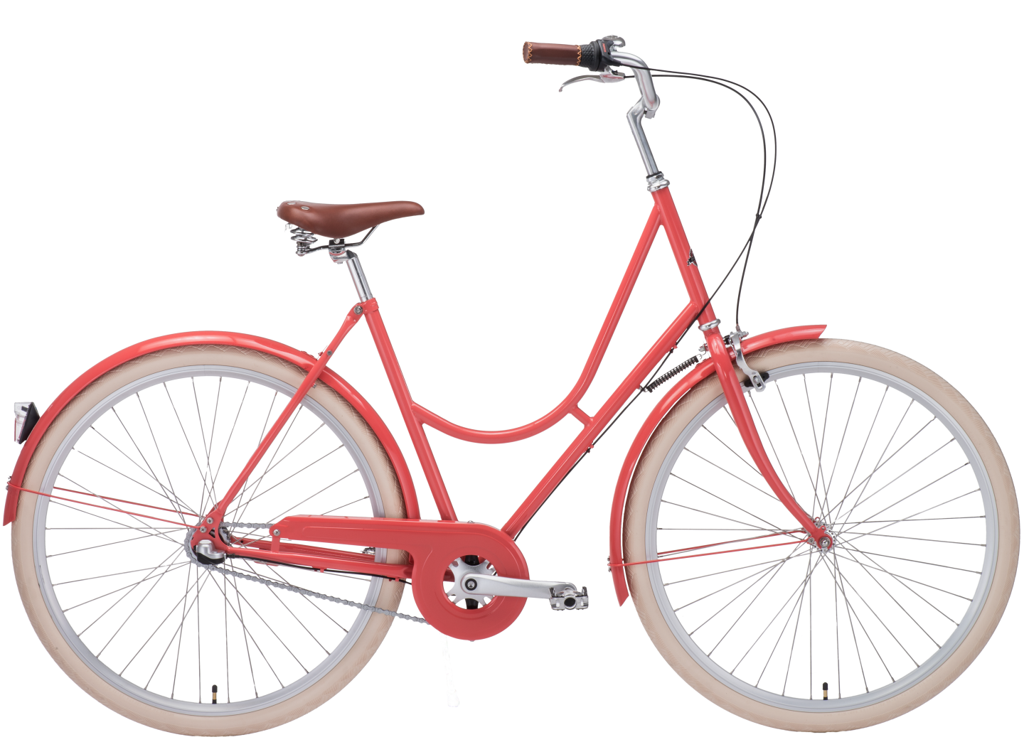 Stålhästen 3 vxl, Komfortsadel rosa