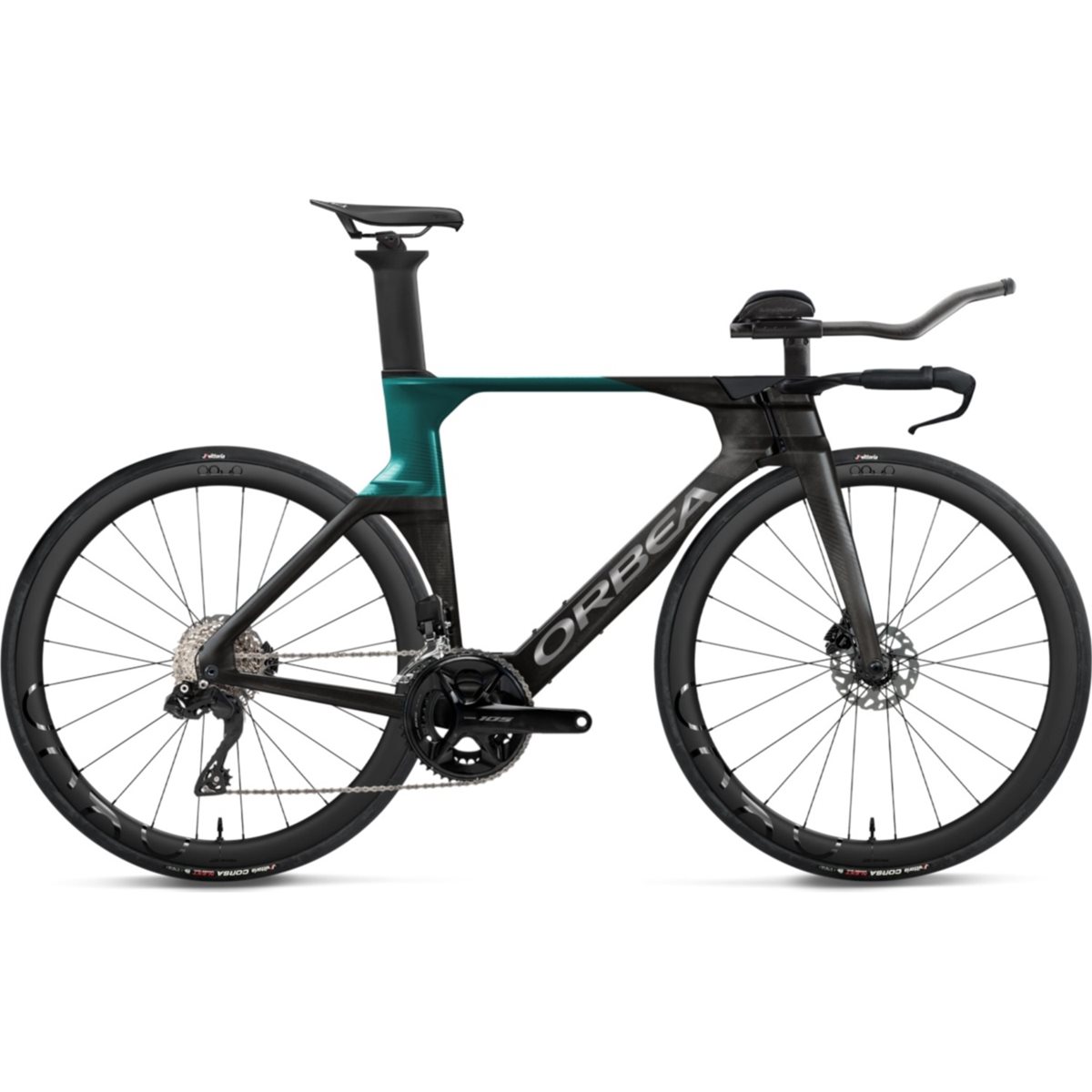 Tempocykel Orbea Ordu M30i LTD Diamond Carbon/Evasion Green