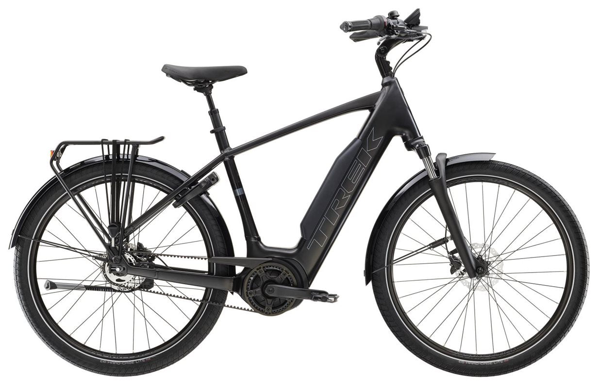 Trek Elcykel Herr District+ 4 800wh Trek Black Satin
