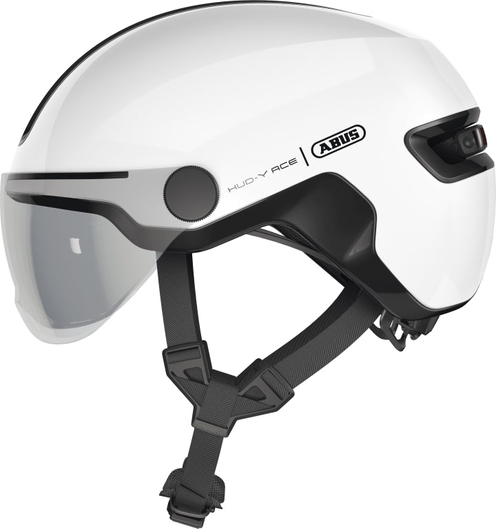 Cykelhjälm Abus Hud-Y ACE Vit