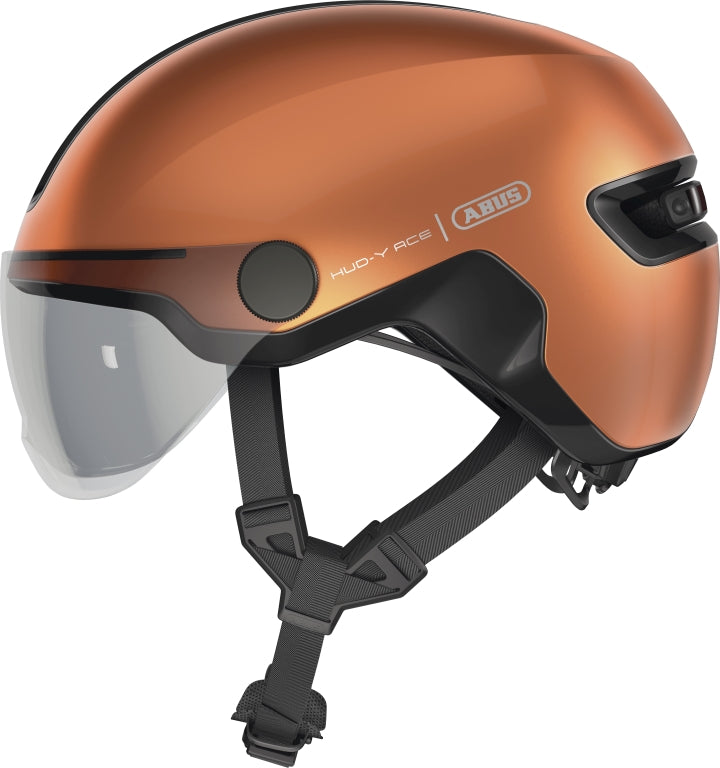 Cykelhjälm Abus Hud-Y ACE Orange