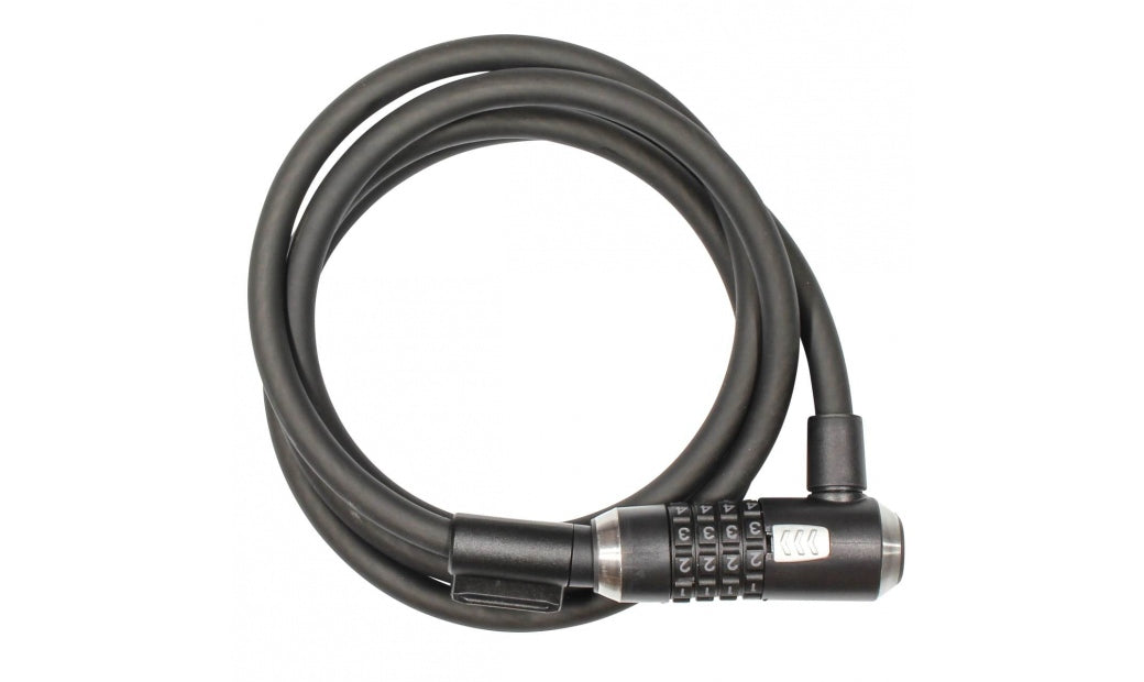 Vajerlås Kryptonite KryptoFlex 815 Kombination 8 mm x 150 cm svart