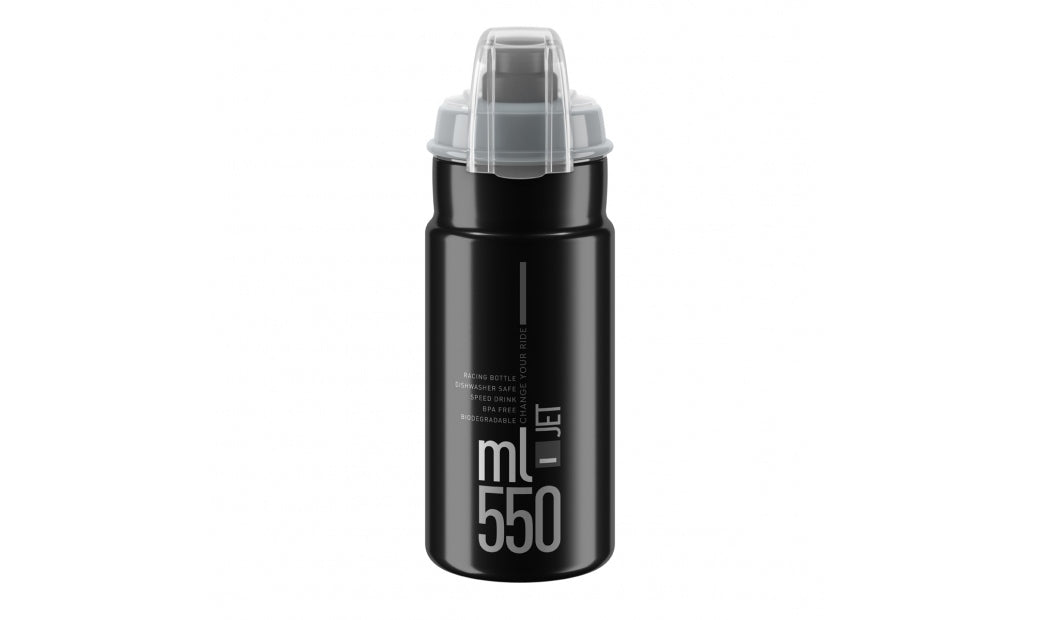 Flaska Elite JET plus svart 550ml