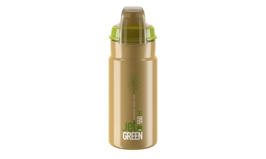 Flaska Elite JET Green brown 550ml