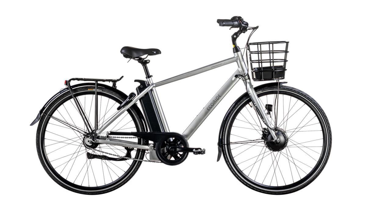 Elcykel Ecoride Ambassador 28 HS H-7 silver