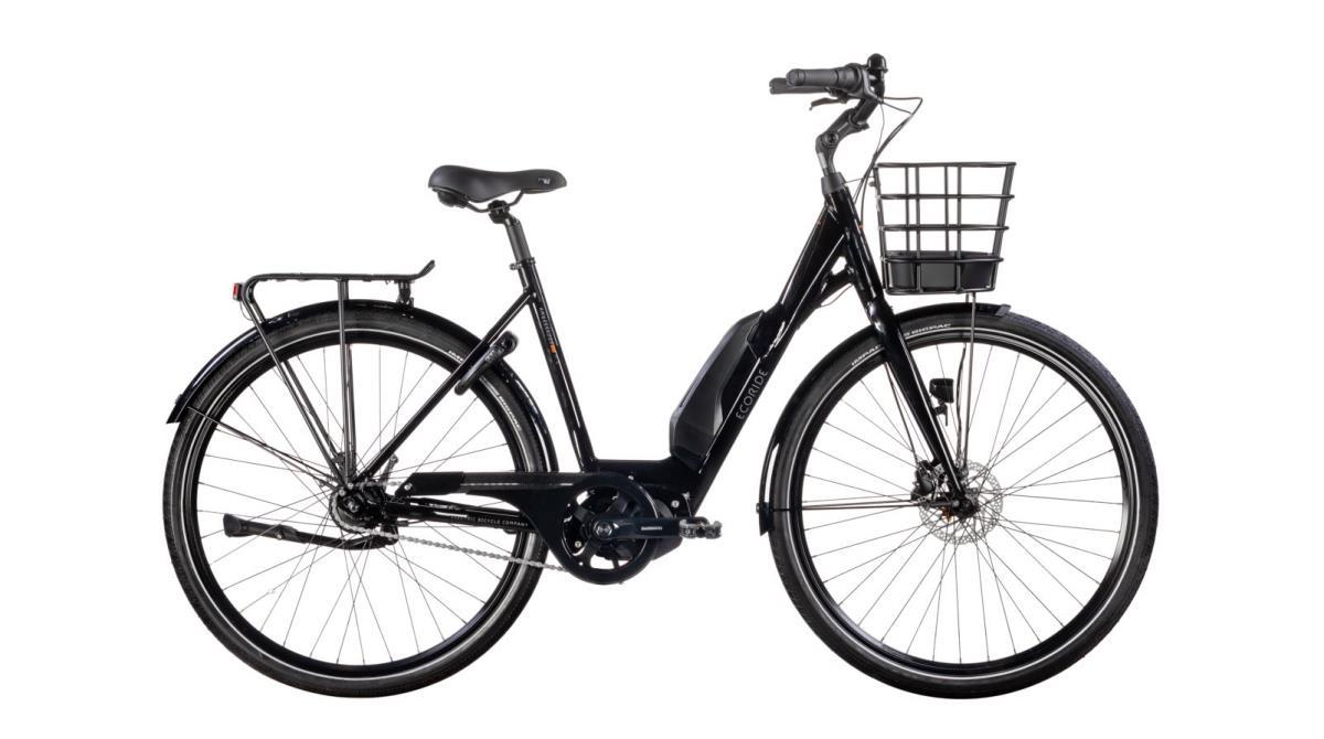 Elcykel Ecoride Ambassador 28 AXS M-5 E5 Dam svart