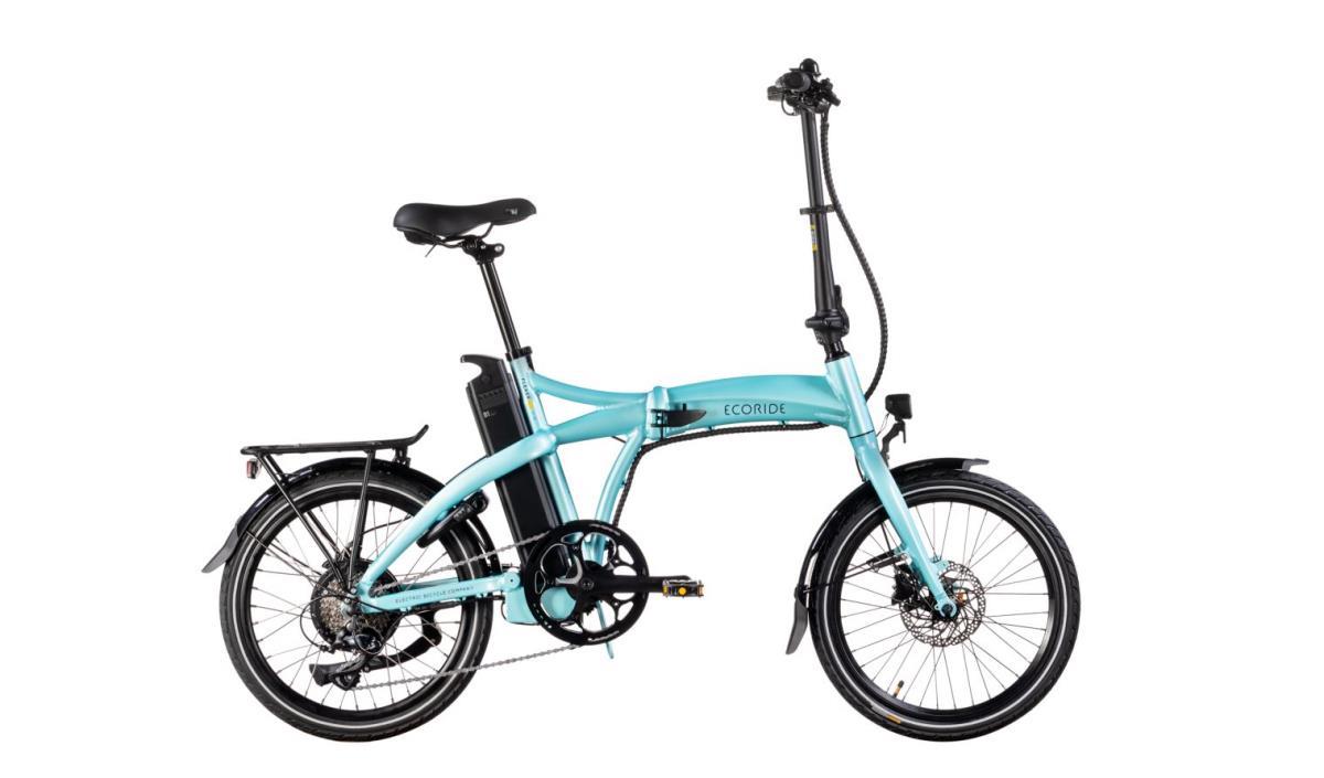 Elcykel Ecoride Flexer 20 HS Fold H-9 ljusblå