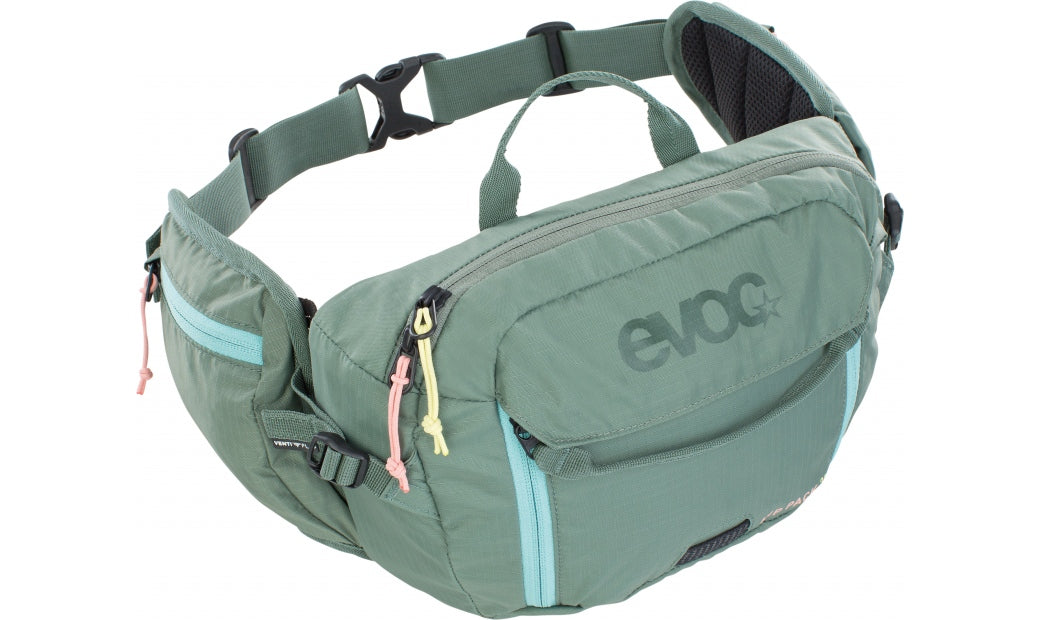 Midjeväska Evoc Hip Pack 3 + 1,5 l vätskebehållare grön