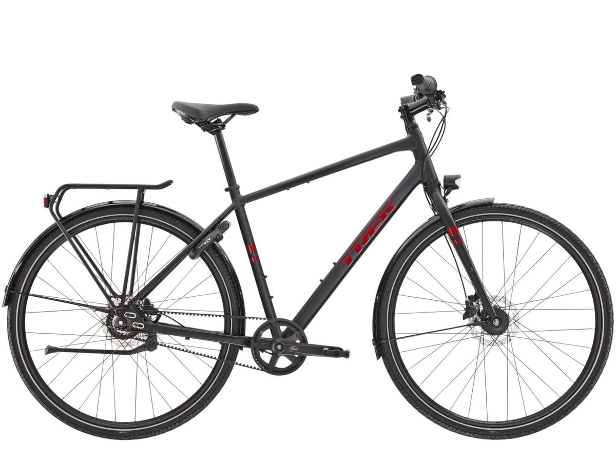 Hybridcykel Trek District 3 EQ Trek Svart