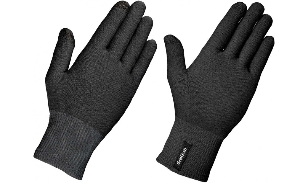 Handskar GripGrab Merino Liner svart