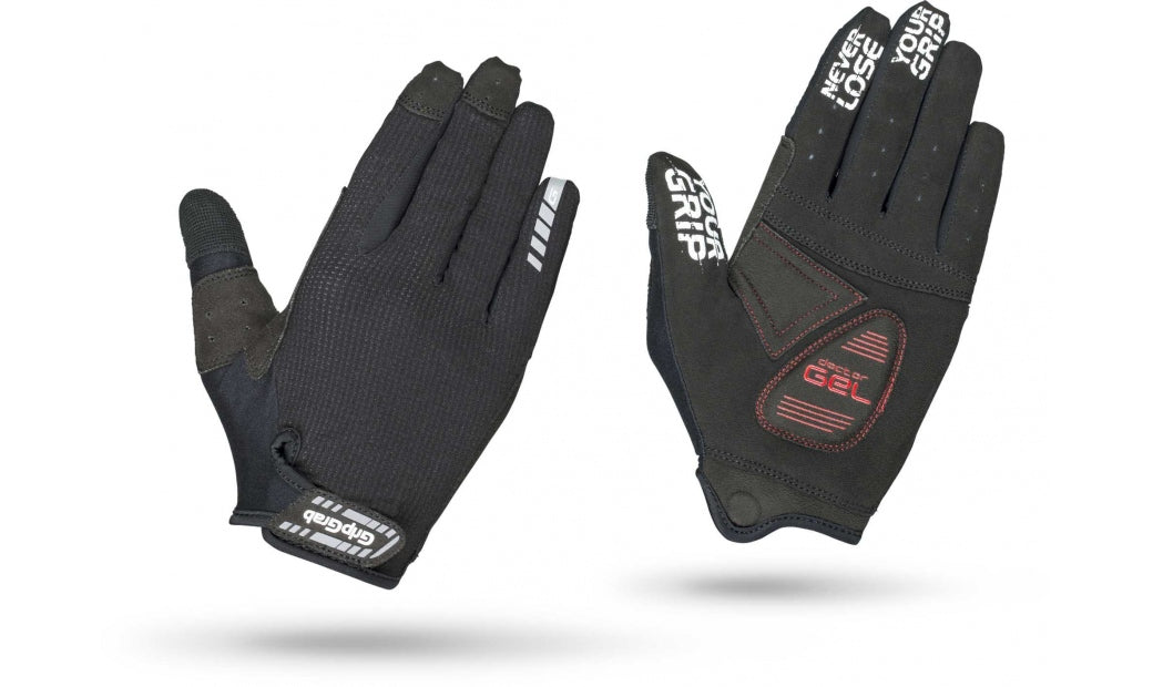 Handskar GripGrab SuperGel XC Touchscreen Full Finger svart