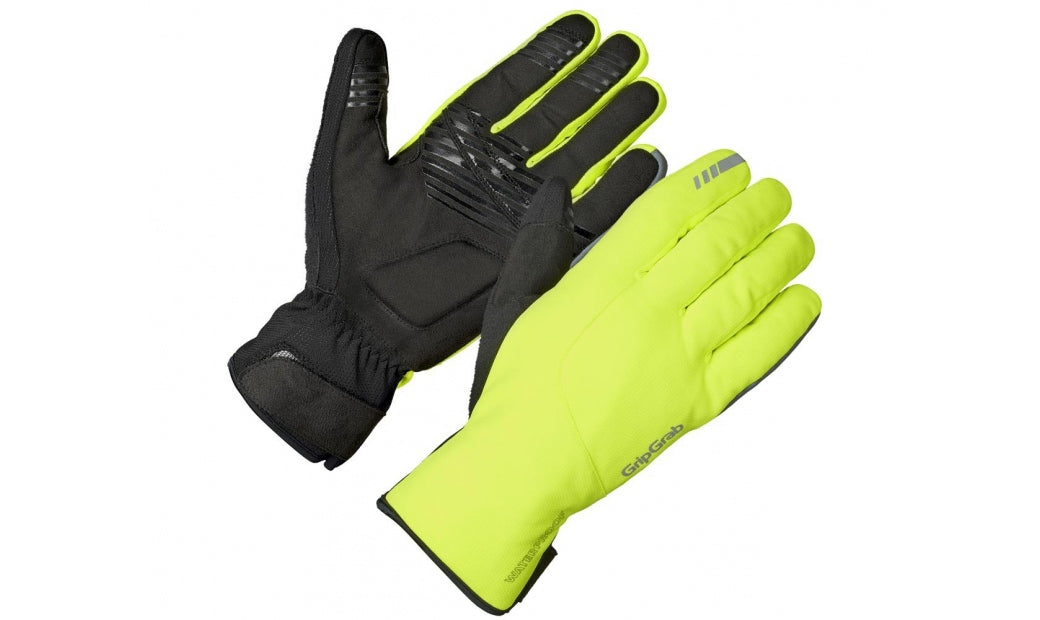 Cykelhandskar Gripgrab Polaris 2 Waterproof Winter Gul