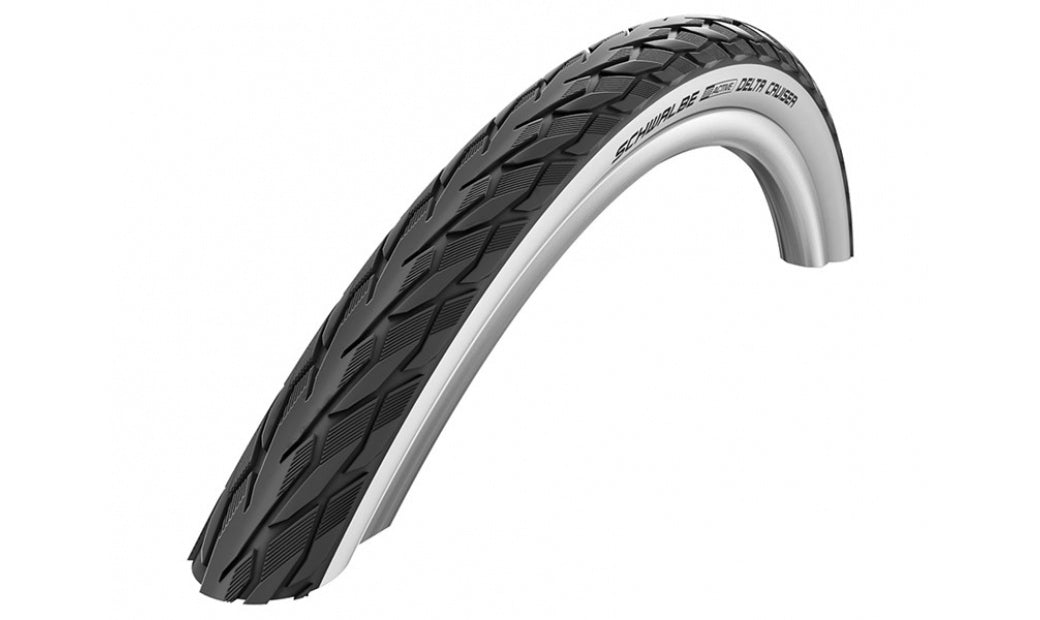 Cykeldäck Schwalbe Delta Cruiser SBC K-Guard 28-622 (28x1.10") whitewall