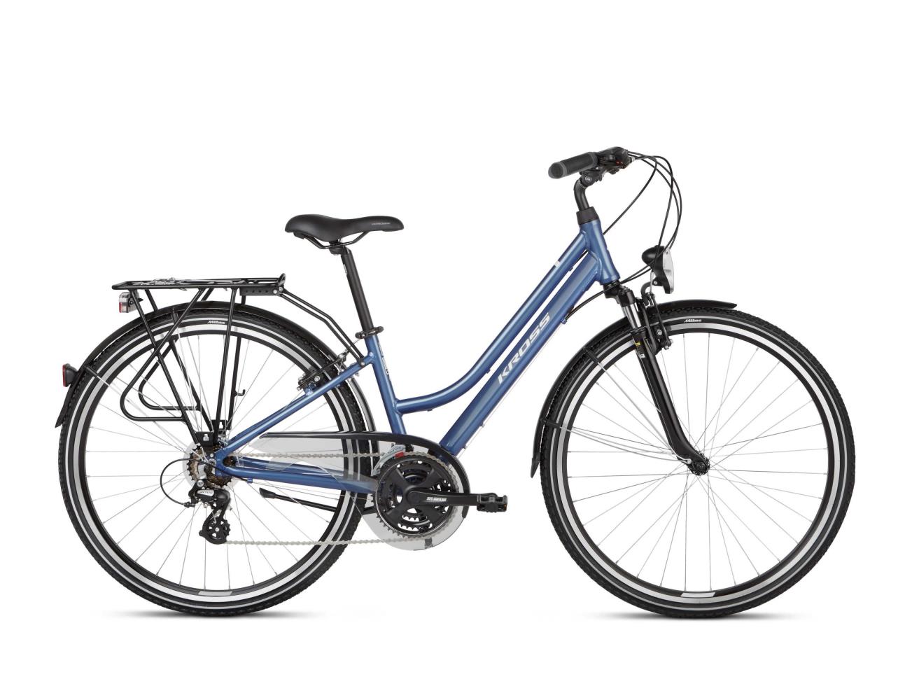 Hybridcykel Kross Trans 2.0 Blå