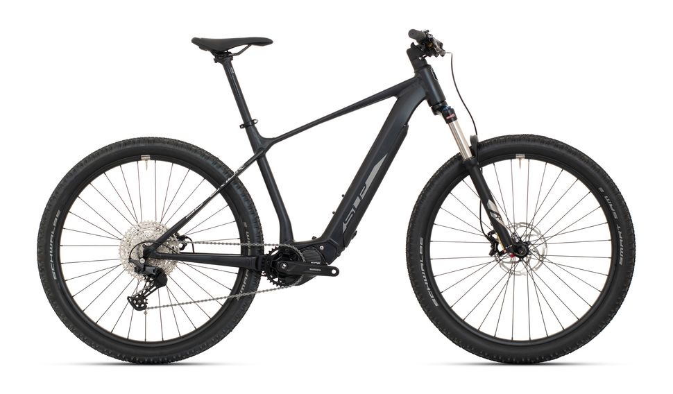 El MTB Superior EXP 8089 svart/silver