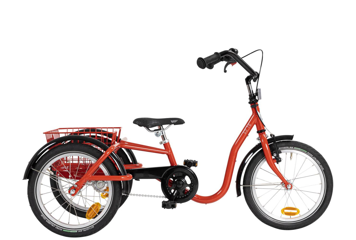 Trehjuling Skeppshult S3 16 Oväxlad Mini Innerligt Röd Metallic