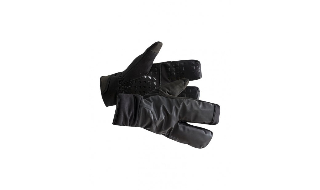 Handskar Craft Siberian Glow Split Finger Glove svart
