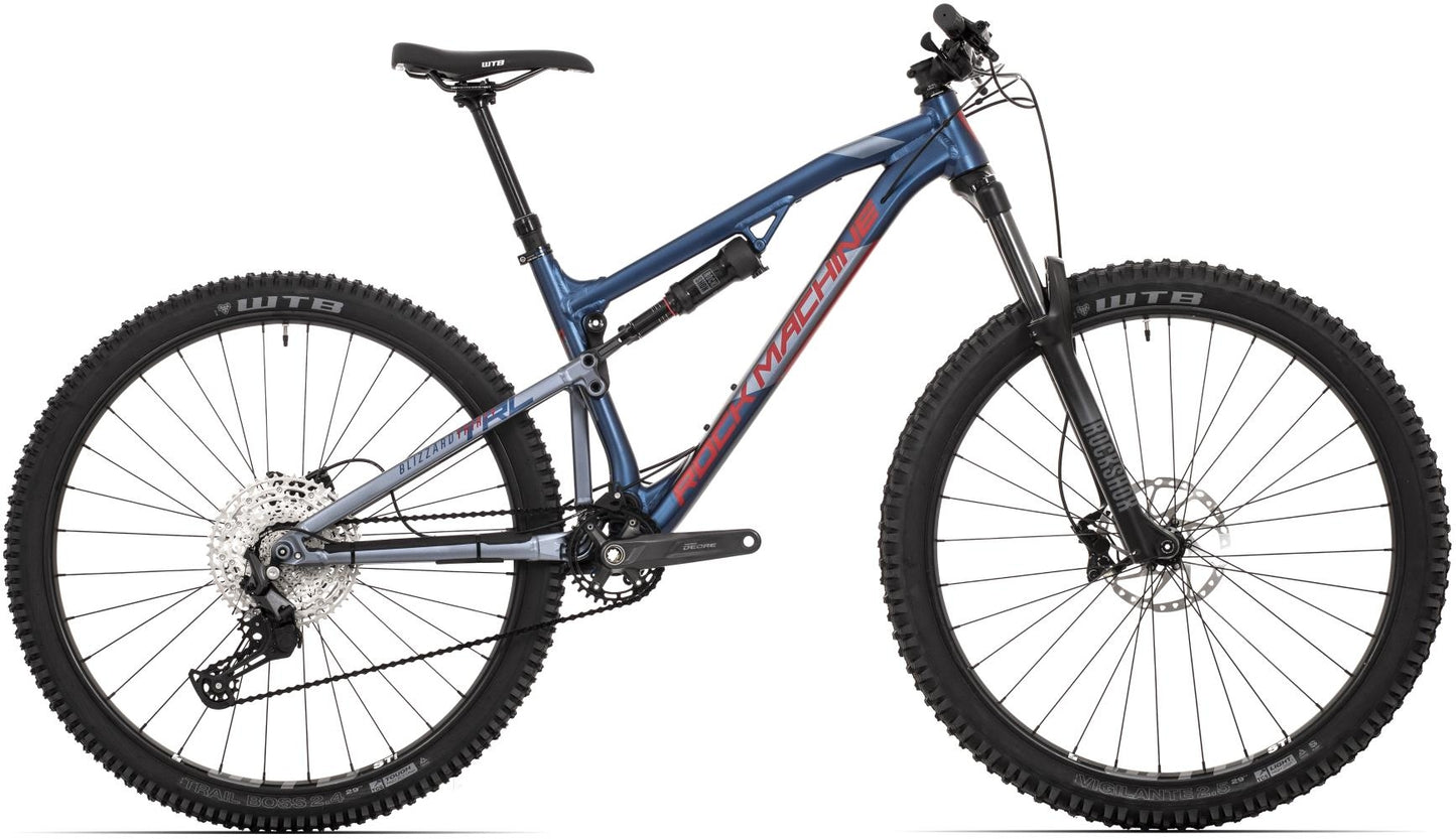 MTB Rock Machine Blizzard TRL 30-29 blå/röd/grå