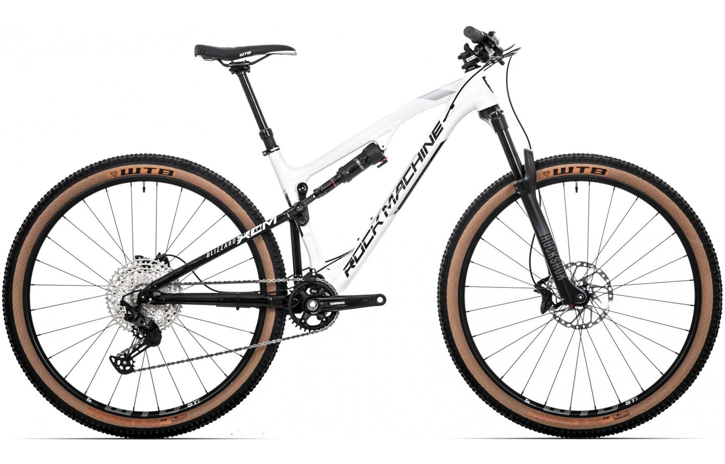 MTB Rock Machine Blizzard XCM 70-29 vit/svart/silver