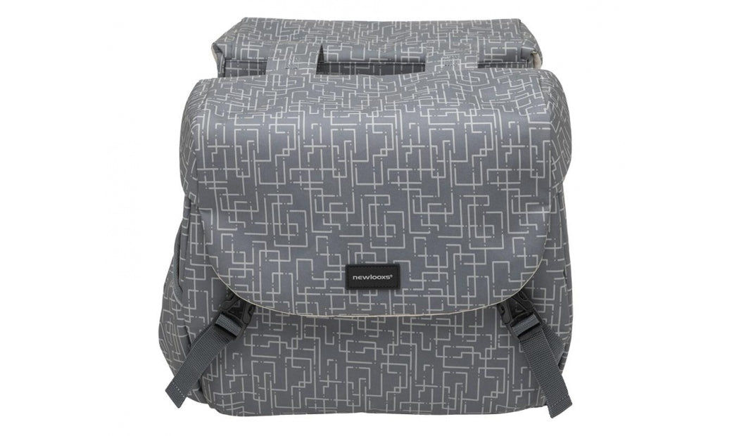 Packväska New Looxs Mondi Joy Double Racktime 38 L grå