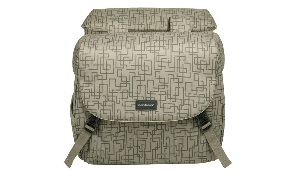 Packväska New Looxs Mondi Joy Double Racktime 38 L beige