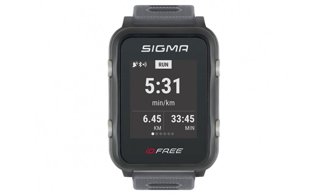 Träningsklocka Sigma Id.Free Svart