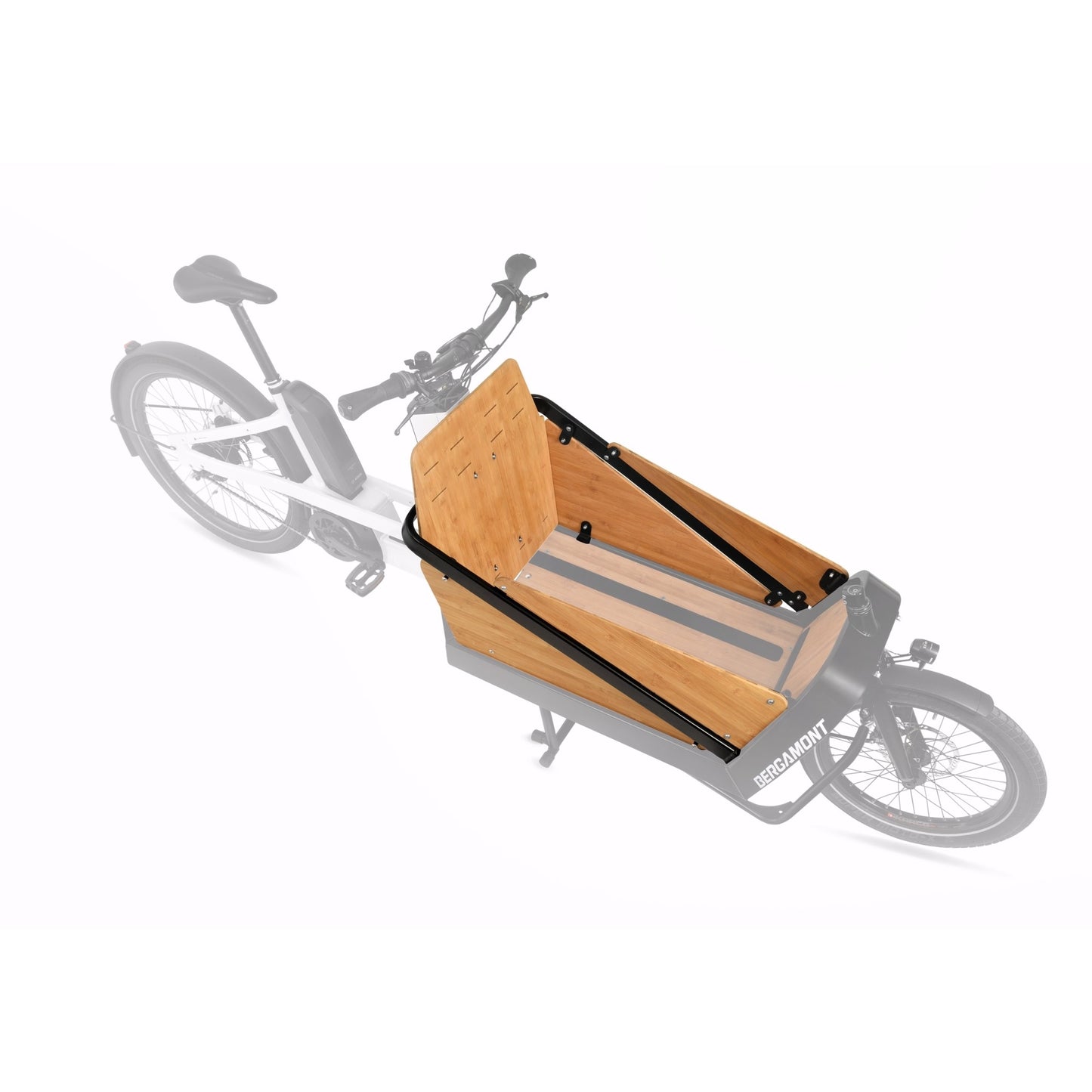 Lastlåda Bergamont E-Cargoville Bamboo Baggage Box 70cm