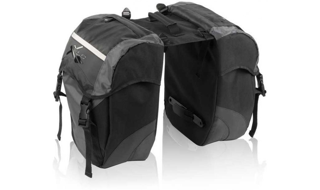 Packväskor XLC BA-S41 2 x 15 l grå/svart