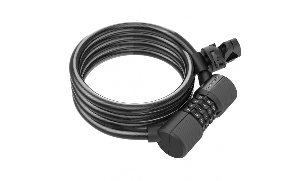 Vajerlås Syncros Masset Coil Cable Combination Lock svart